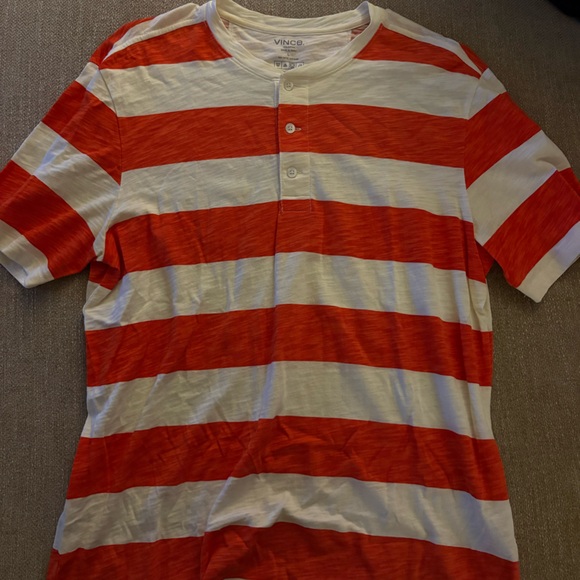 Vince Other - Vince Red and White Striped Top